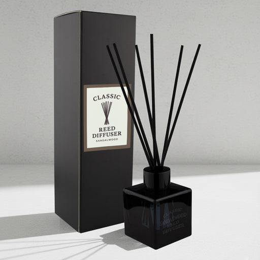 Classic Reed Diffuser – 50ml Square - Custom Promotional Product