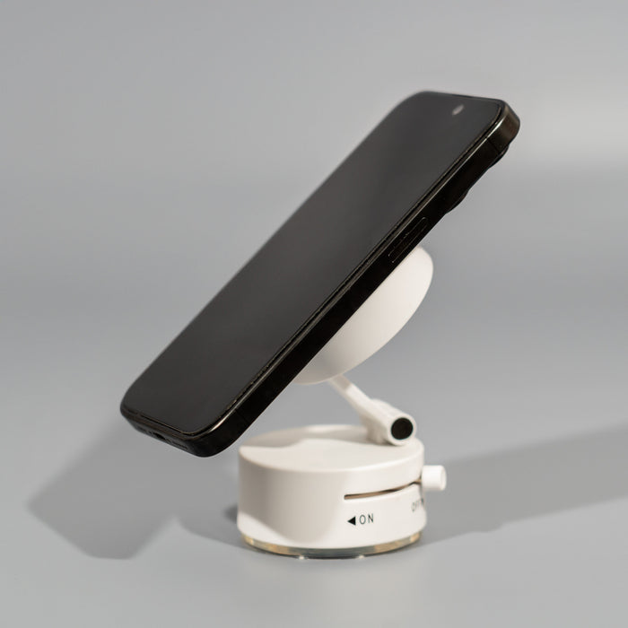 Recycled ABS Vacuum Suction Magnetic Phone Stand - Custom Promotional Product