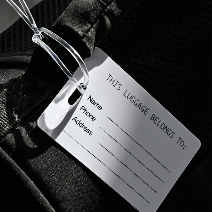 Imprinted Mini Luggage Tag - Custom Promotional Product