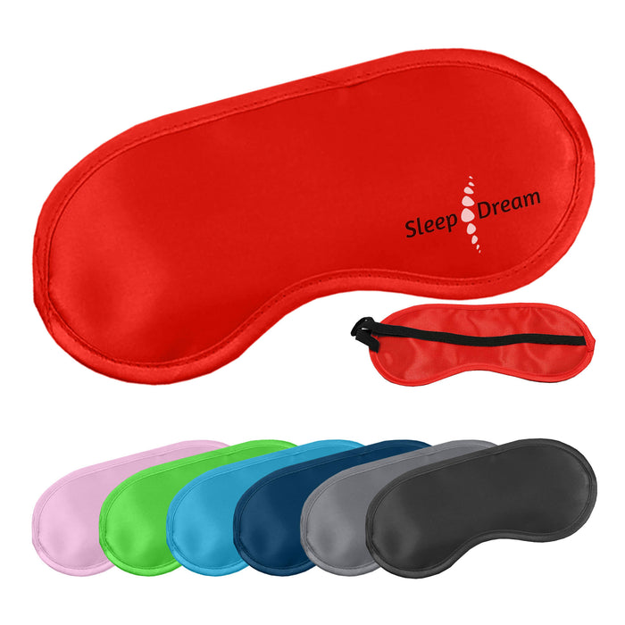 Comfy Satin Sleep Eye Mask - Custom Promotional Product