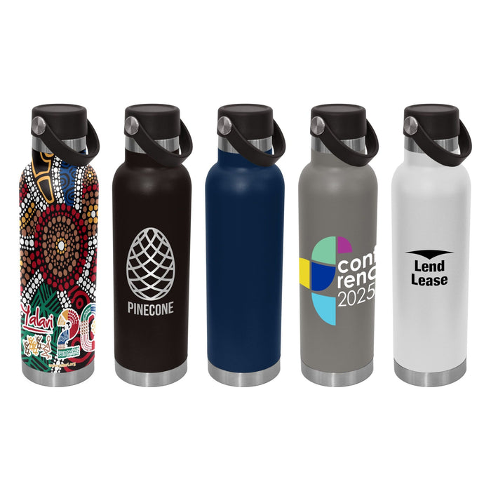 Victoria 650ml Vacuum Carry Lid Bottle - Custom Promotional Product
