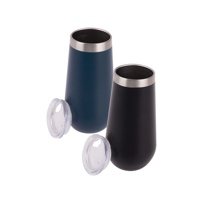 Oasis 180ml Vacuum Champagne Flute - Custom Promotional Product