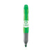 Brite Liner Grip Xl Pen - A green highlighter pen with a grey grip and a logo.