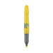 Brite Liner Grip Xl Pen - A highlighter pen in bright yellow with a grey grip. It features a logo on the body.