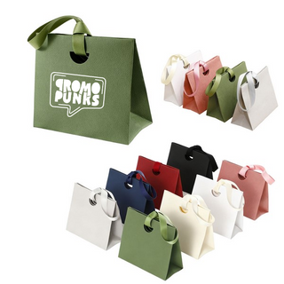 Paper Gift Bags with Ribbon Handles