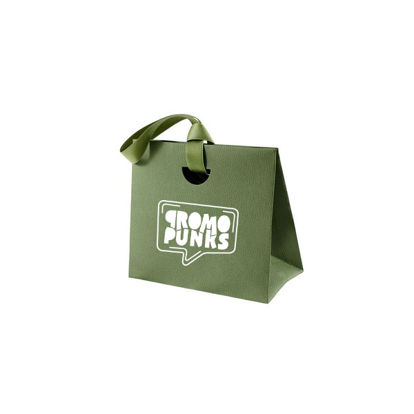 Paper Gift Bags with Ribbon Handles