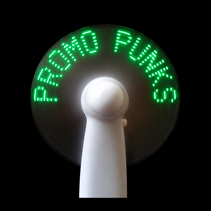 Message Hand Fan