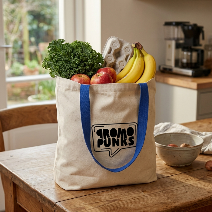 Cotton Grocery Tote Bag