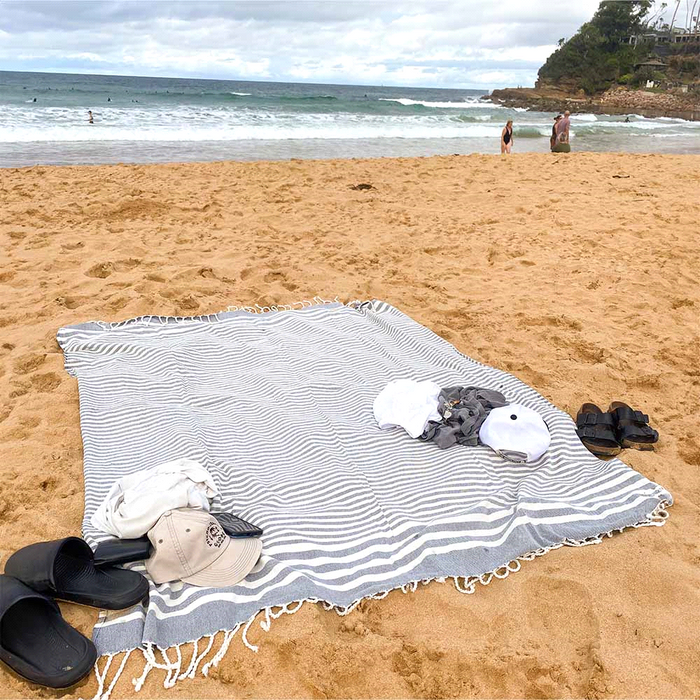 Hilana Upcycled Fethiye Throw Blanket - Custom Promotional Product