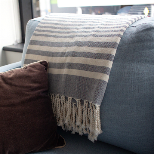 Hilana Upcycled Fethiye Throw Blanket - Custom Promotional Product