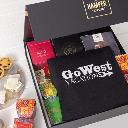 Xmas Indulgence Branded Gift Pack - Custom Promotional Product