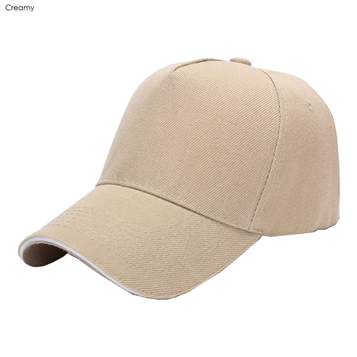 Nevaso 5 Panel Heavy Cotton Sandwich Cap - Custom Promotional Product