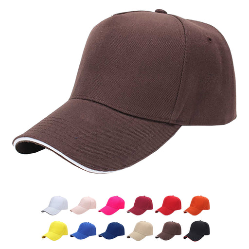 Nevaso 5 Panel Heavy Cotton Sandwich Cap - Custom Promotional Product