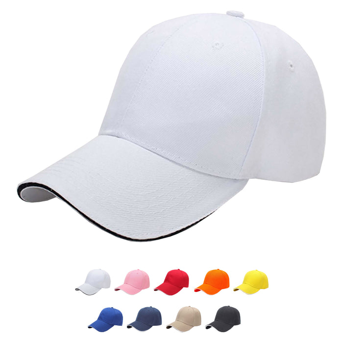 Chicago 6 Panel Kid Cotton Sandwich Cap - Custom Promotional Product