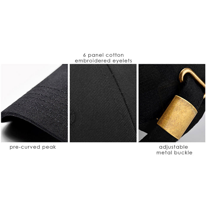 Four Seasons 6 Panel Heavy Cotton Cap - Custom Promotional Product