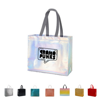 Holographic Reusable Tote Bag