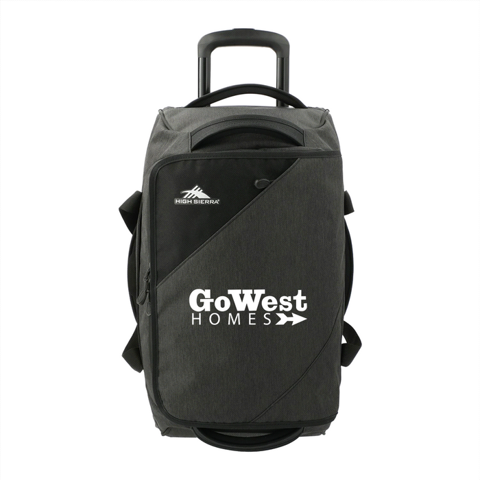 High Sierra Forester RPET 22" 52L Wheeled Duffel - Custom Promotional Product