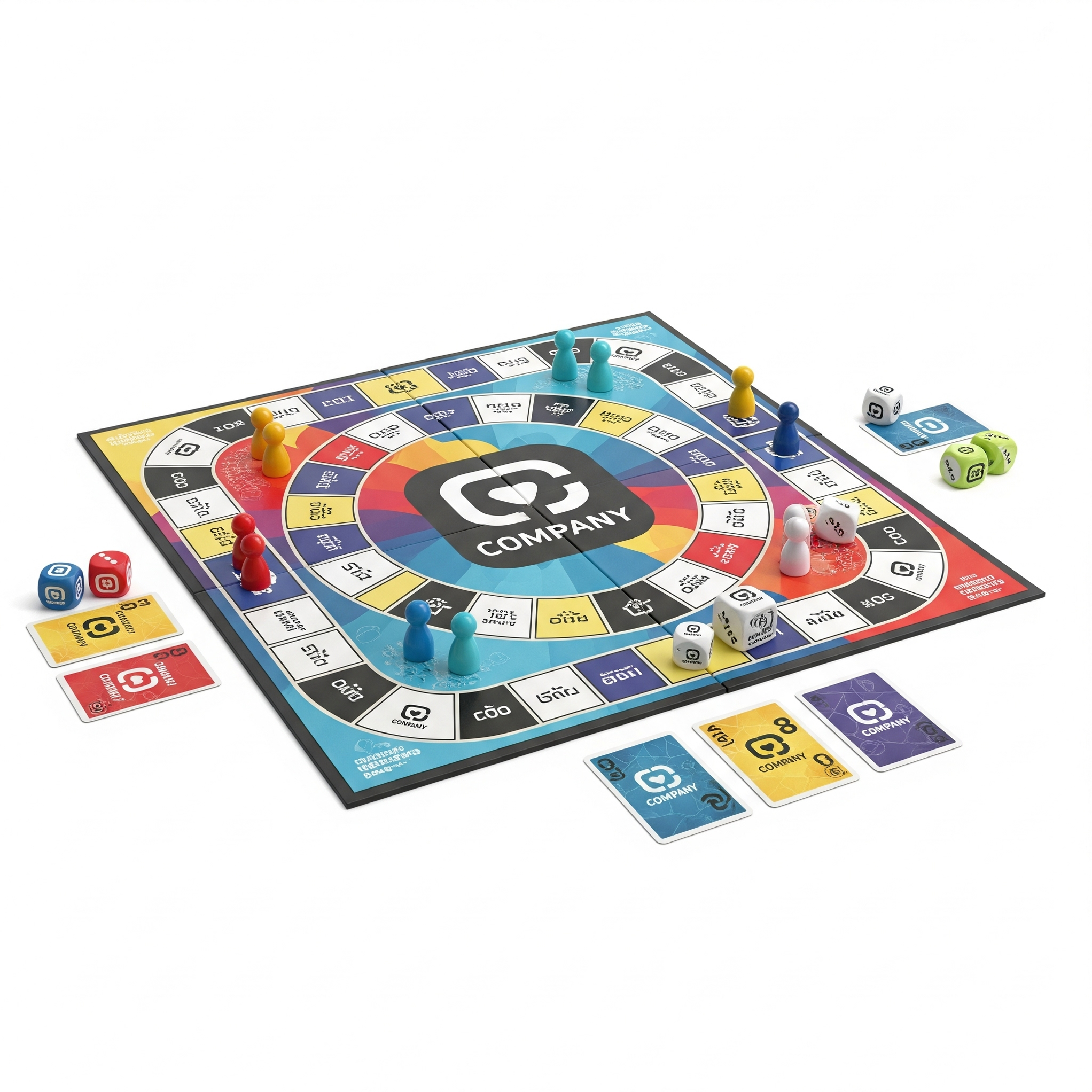 Custom Designed Board Game | Branded Promotional Board Game — Promo Punks®