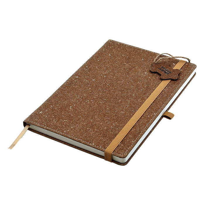 Italiano Bonded Leather Notebook A5 - Custom Promotional Product