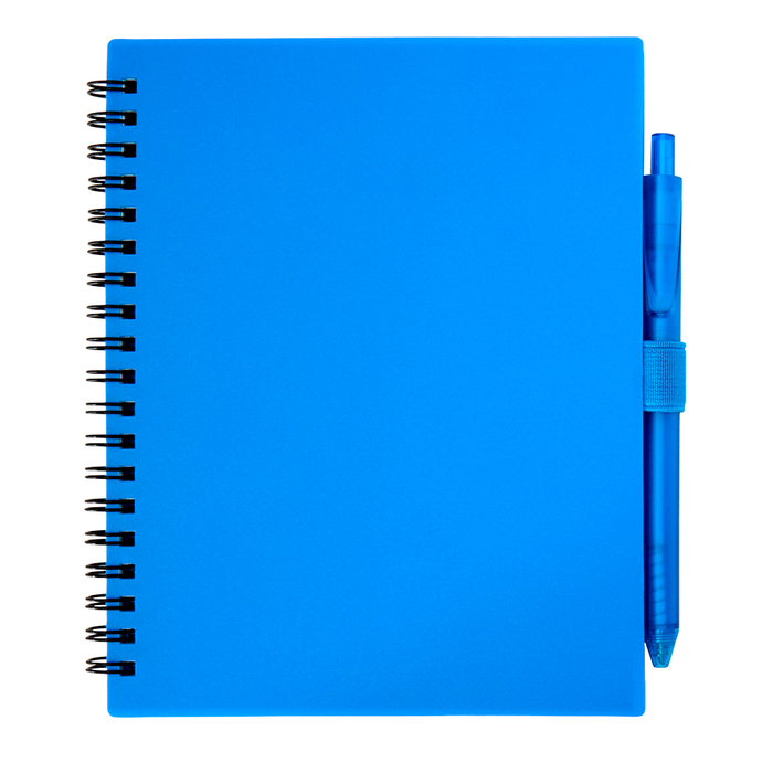 Niove Recycled PP JournalBook & Pen - Custom Promotional Product