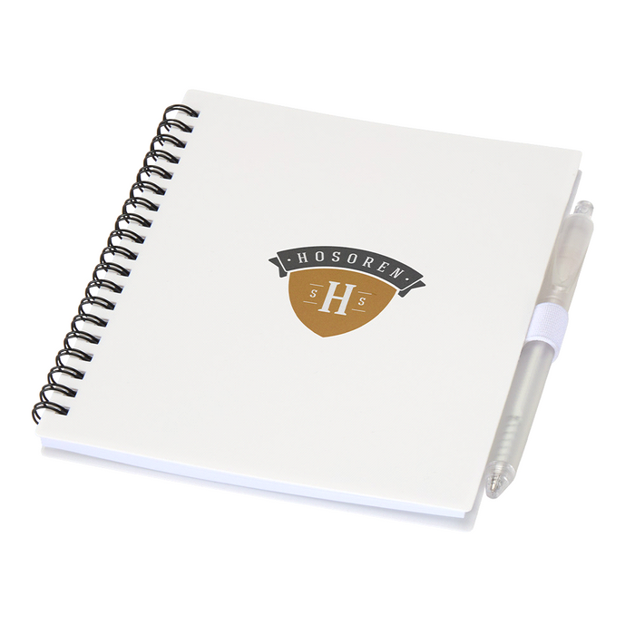 Niove Recycled PP JournalBook & Pen - Custom Promotional Product