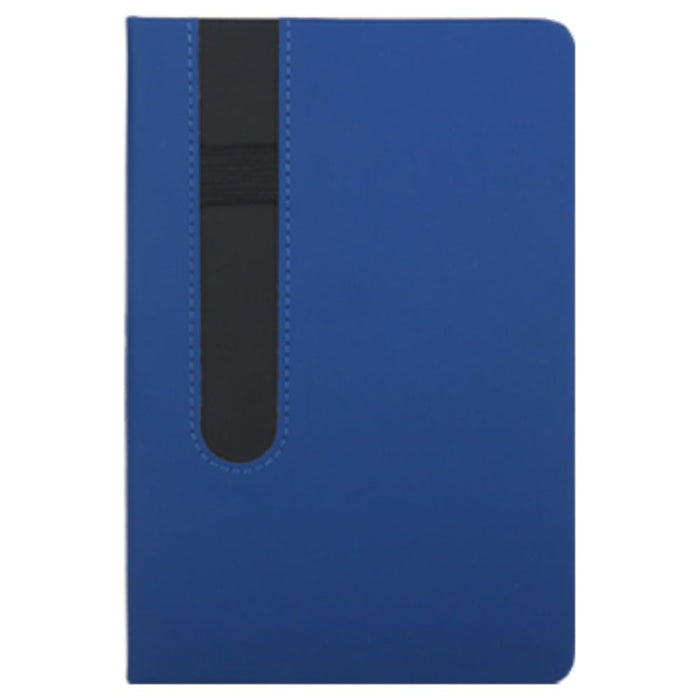 Hard Cover Notebook With Pen Holder - Custom Promotional Product