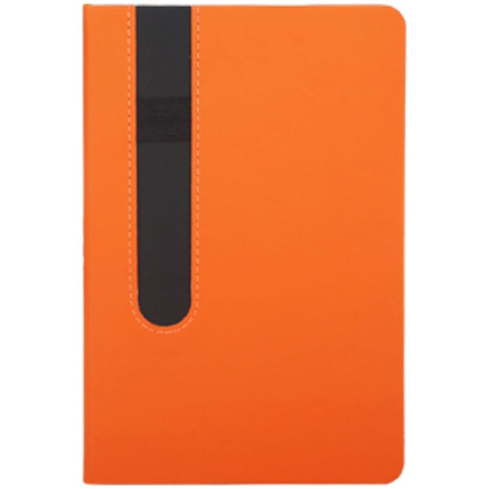 Hard Cover Notebook With Pen Holder - Custom Promotional Product