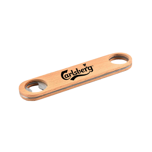 Lomu Bamboo Bottle Opener - Custom Promotional Product