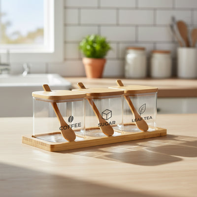 Kitchen Condiments Jars - Custom Promotional Product