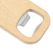 Bamboo Bar Bottle Opener Key Ring - Custom Promotional Product