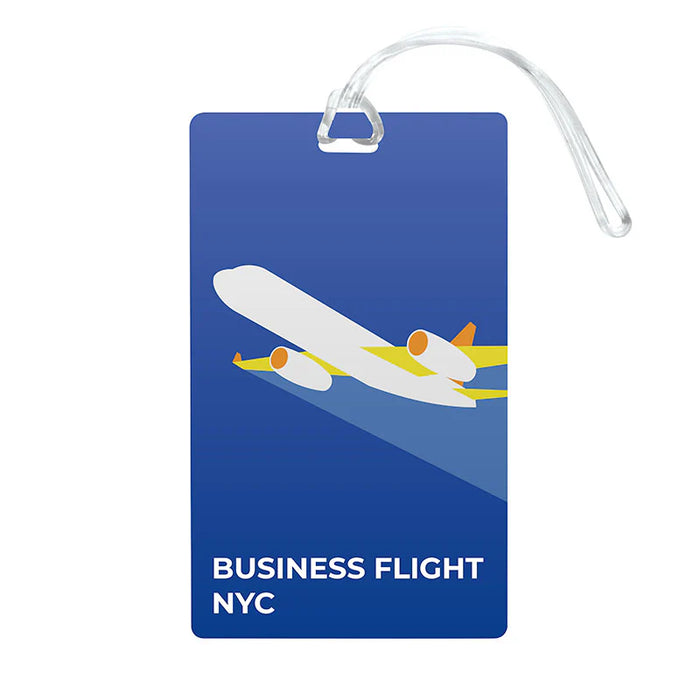 Imprinted Large Luggage Tag - Custom Promotional Product