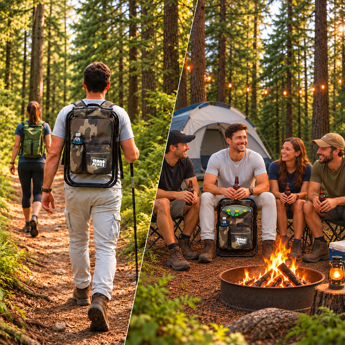 Foldable Backpack Cooler Chair
