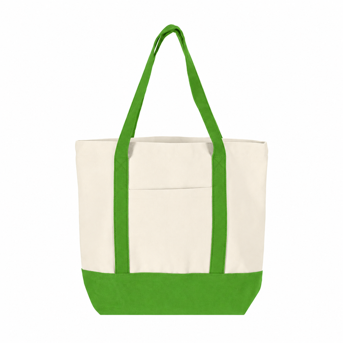 Canvas Tote Bag With Pockets