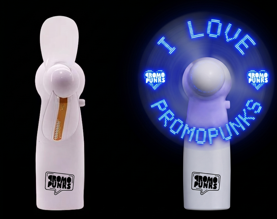 Message Hand Fan