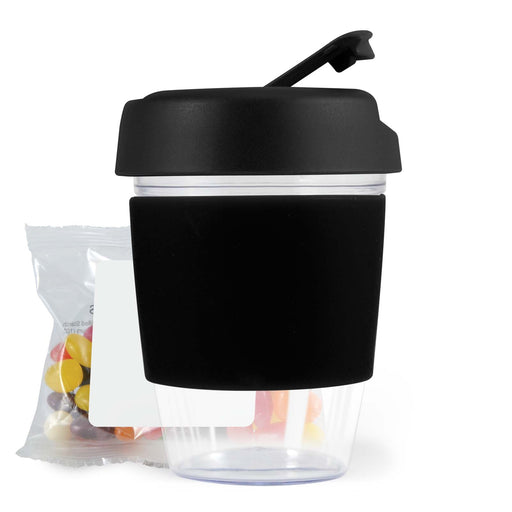 Kick Coffee Cup with Jelly Beans - Custom Promotional Product