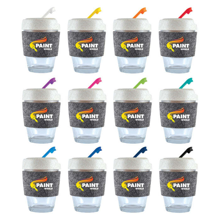 Vienna Eco Coffee Cup / RPET Band - Custom Promotional Product