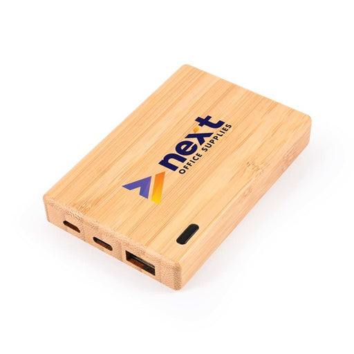 Viper Bamboo Power Bank - Custom Promotional Product