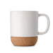 Magnum Ceramic Mug / Cork Base - White/Cork