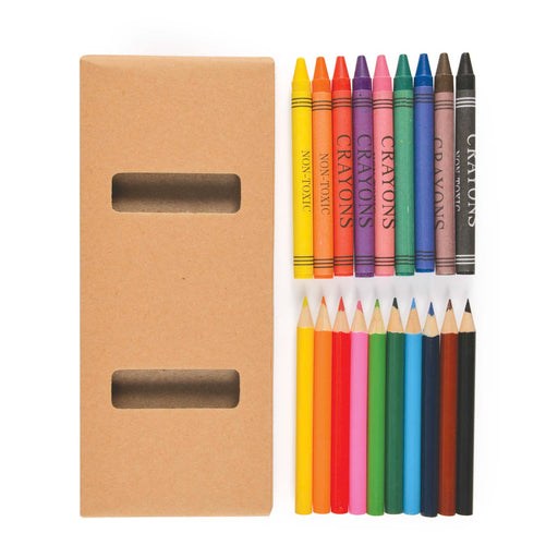 Mural Pencil / Crayon Set - Custom Promotional Product