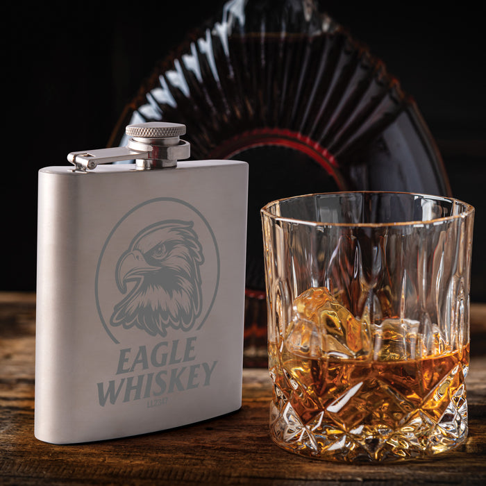 Stainless Steel Hip Flask - Custom Promotional Product