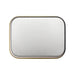 Silver Rectangular Tin - Lid