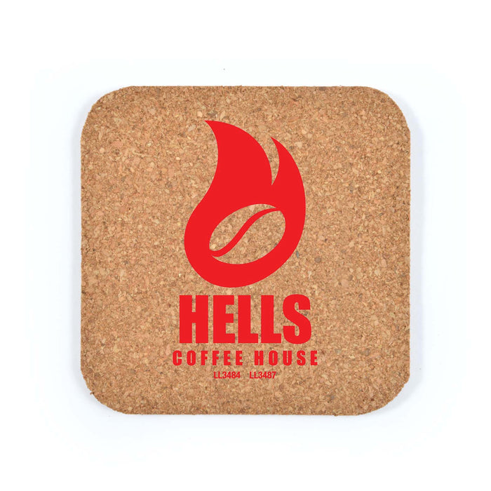 Villa Cork Square Coaster -