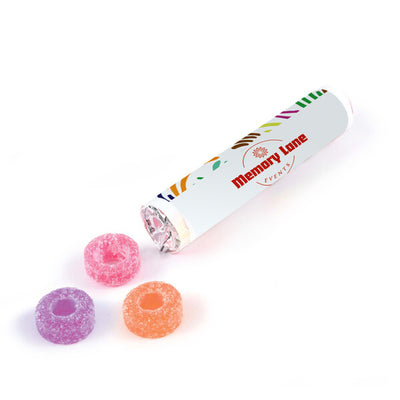 Assorted Flavour Fruit Rings Rolls - Custom Promotional Product