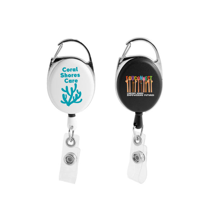 Premium Retractable ID Badge Holder -