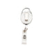 Premium Retractable ID Badge Holder - White Back