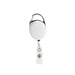 Premium Retractable ID Badge Holder - White