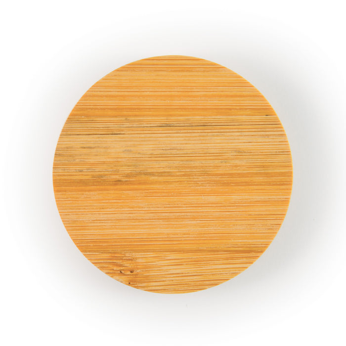 Discus Bamboo Bottle Opener Coaster - Custom Promotional Product