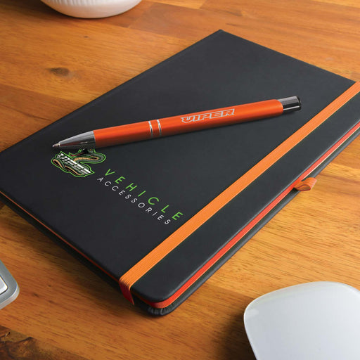 Venture Supreme Notebook / Napier Pen - Custom Promotional Product