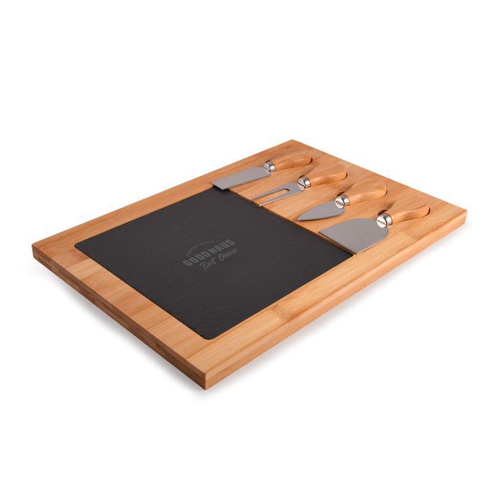 Mosaic Bamboo Slate Cheese Board - Custom Promotional Product