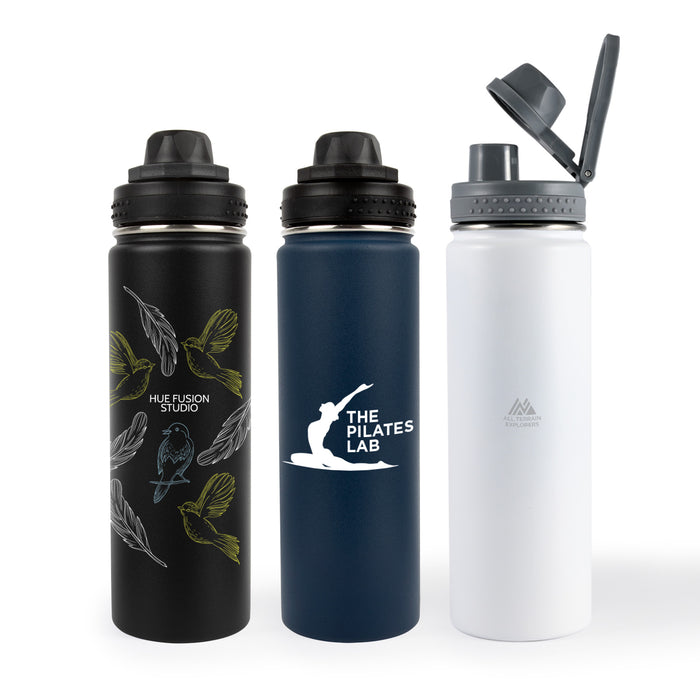 Mystique Stainless Steel Vacuum Bottle - Custom Promotional Product